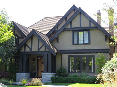 modern tudor exterior paint colors